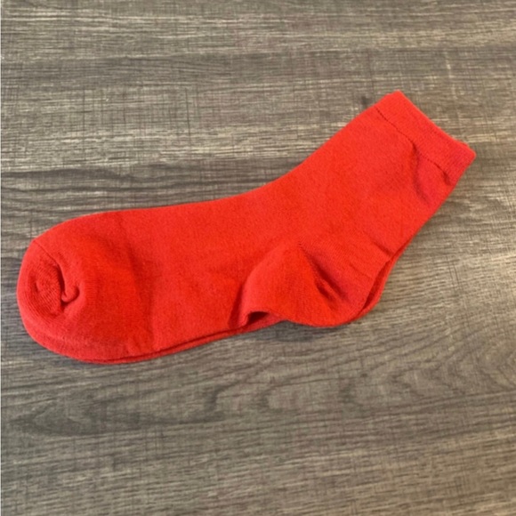 Red Mid Ankle Socks - Picture 3 of 3
